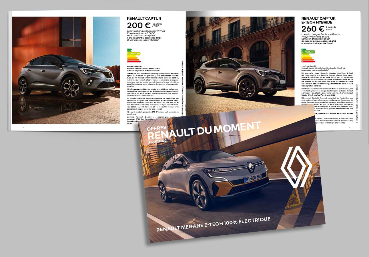 Renault, brochure 12 pages